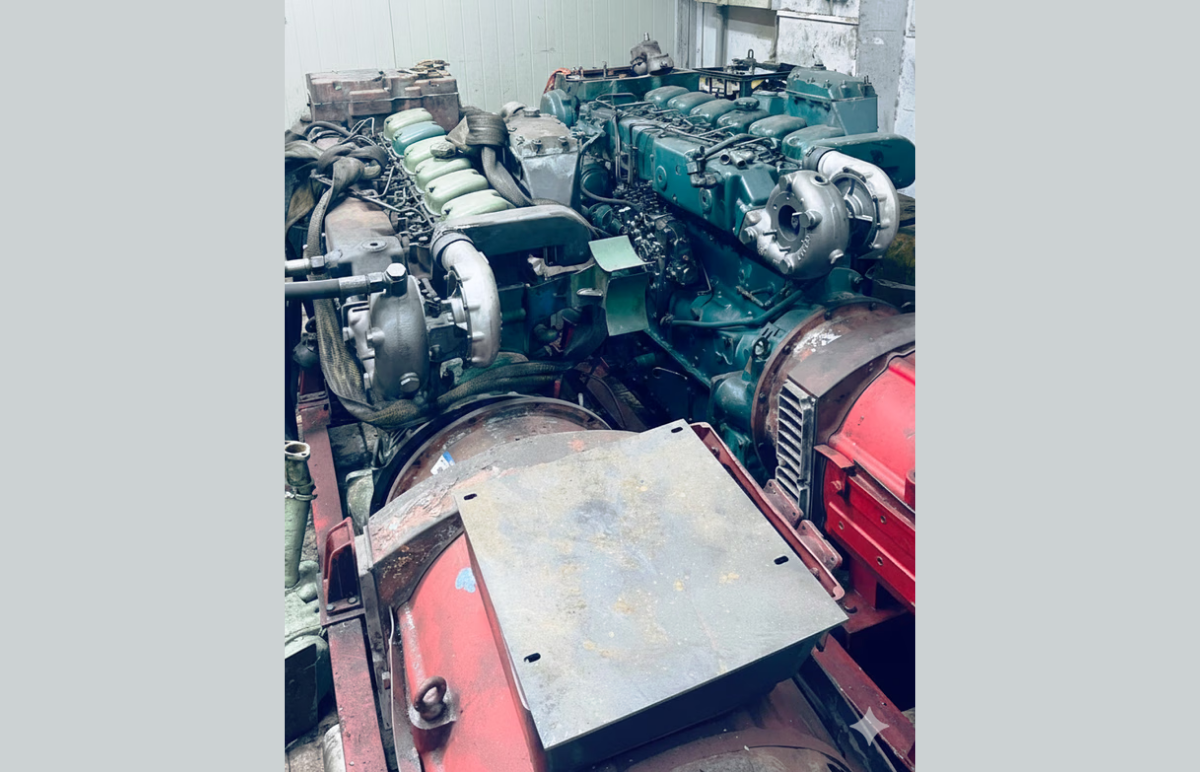 Volvo Penta TAMD120AK Deniz Jeneratör Seti