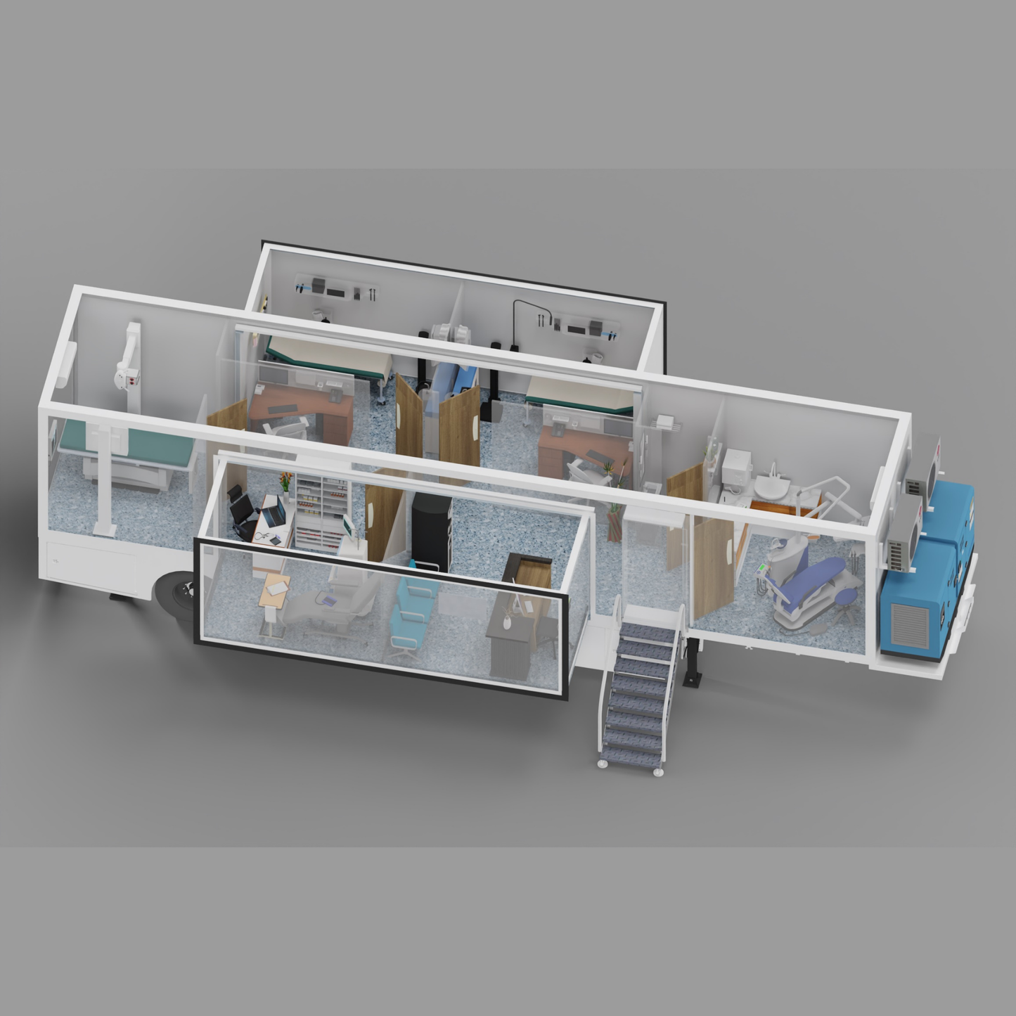 Mobil Klinik (Özel Yapım Medikal Ünite)